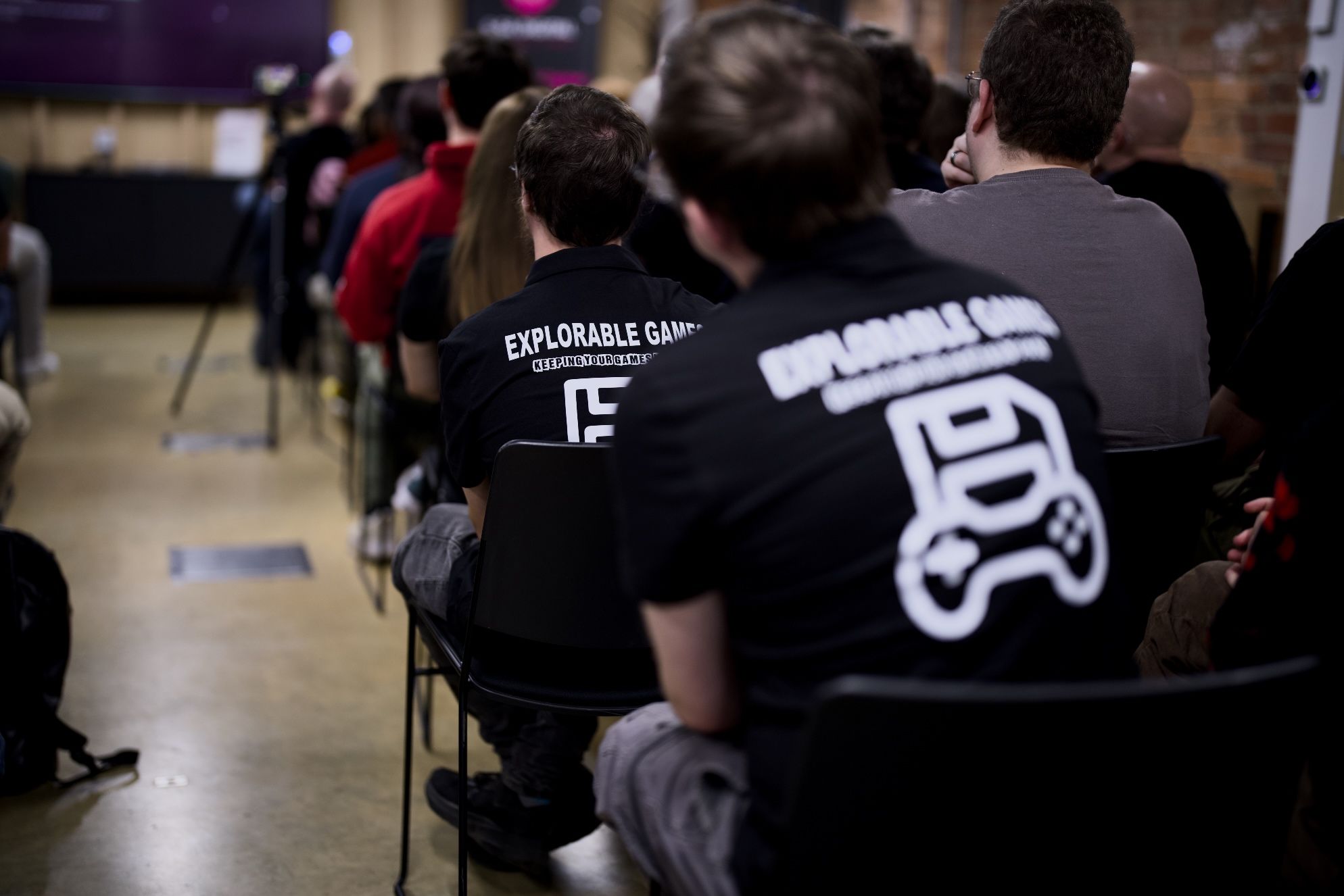 Explorable Games crew at the NN1 Dev Club #13